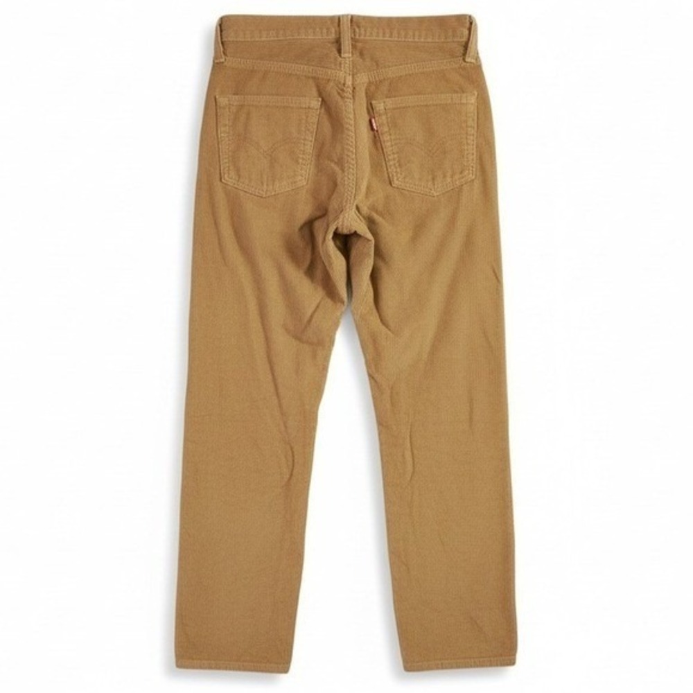 LEVI'S® 94™ Baggy‎ Corduroy Women's Pants Size 24 Camel Tan NWT - Picture 4 of 9